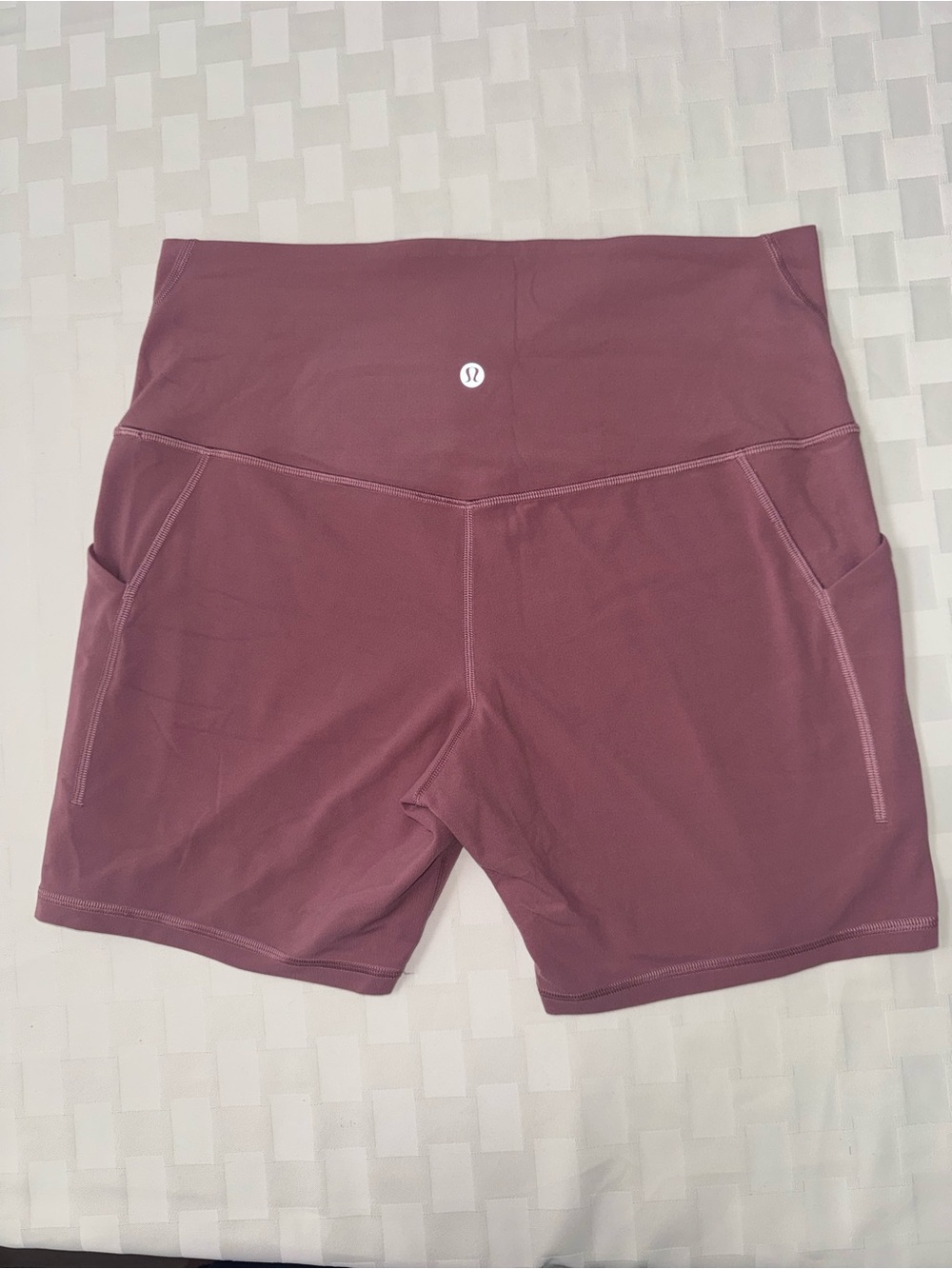 Lululemon Align High-Rise Shorts 6" with Pockets-spiced chai